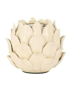 Lustre Artichoke Ceramic Table Lamp in Beige
