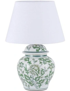 Tove Celadon Ceramic Table Lamp in Multi