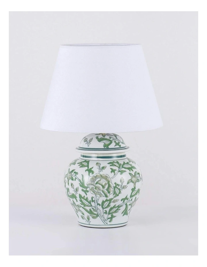 Tove Celadon Ceramic Table Lamp in Multi image 3