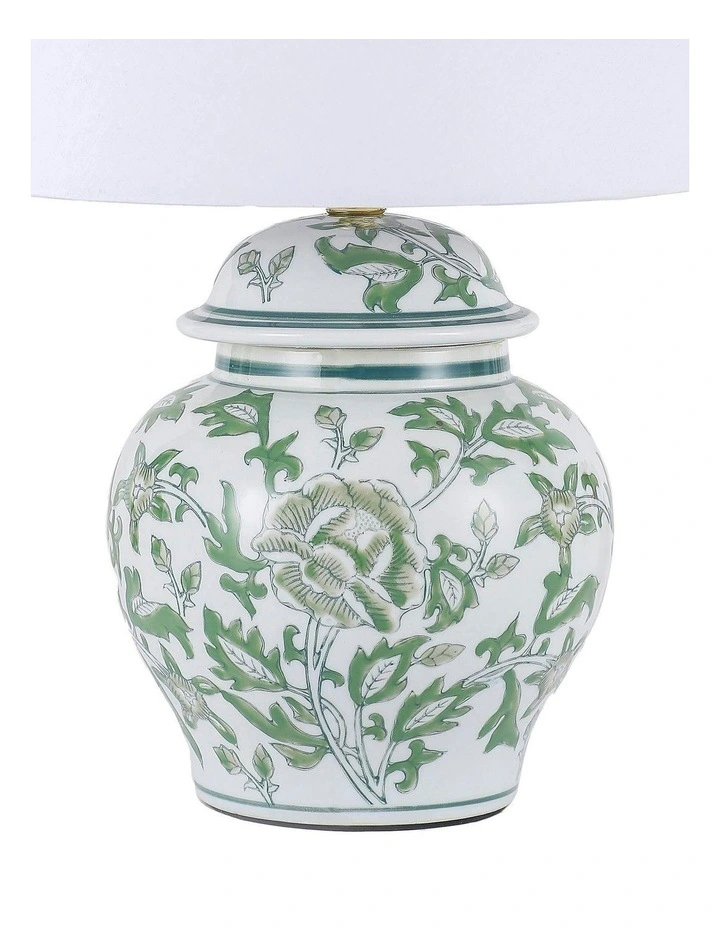Tove Celadon Ceramic Table Lamp in Multi image 5