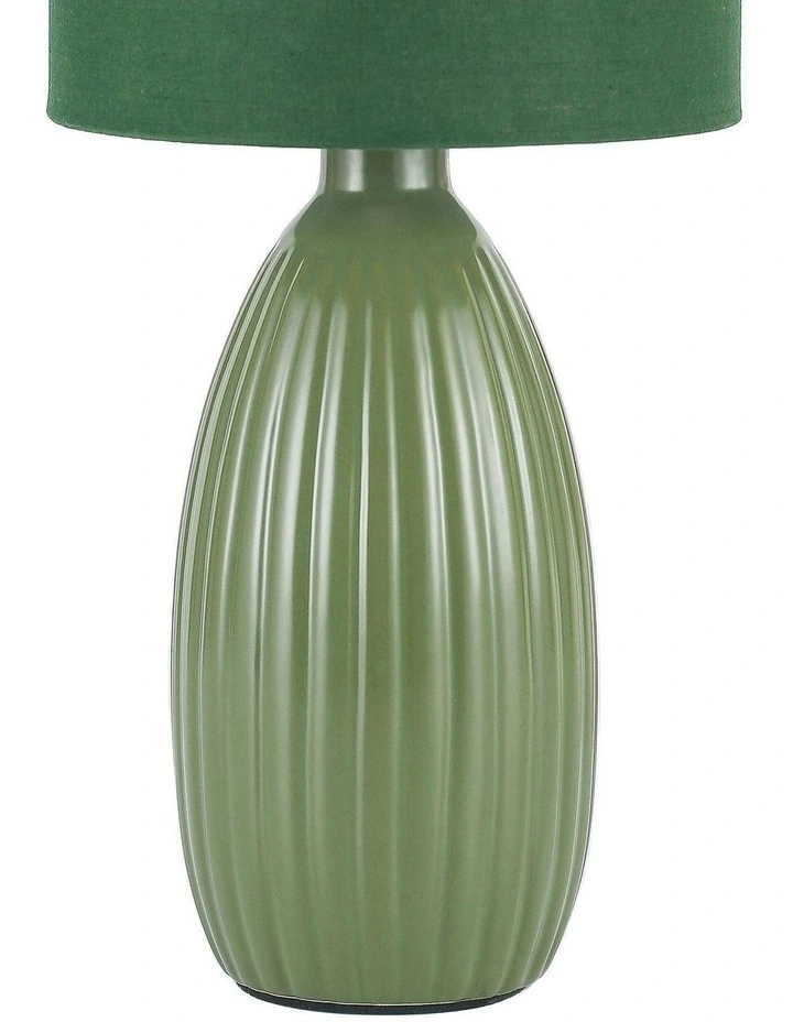 Nora Ceramic Table Lamp Set Of 2 in Green image 5