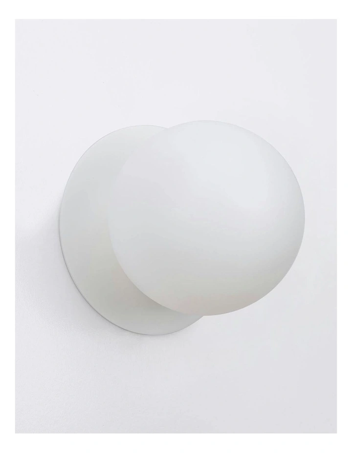 Odessa Opal Frosted Glass LED Wall Light image 3