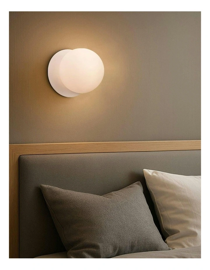 Odessa Opal Frosted Glass LED Wall Light image 7