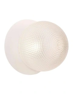 Odessa Diamond Cut Glass LED Wall Light