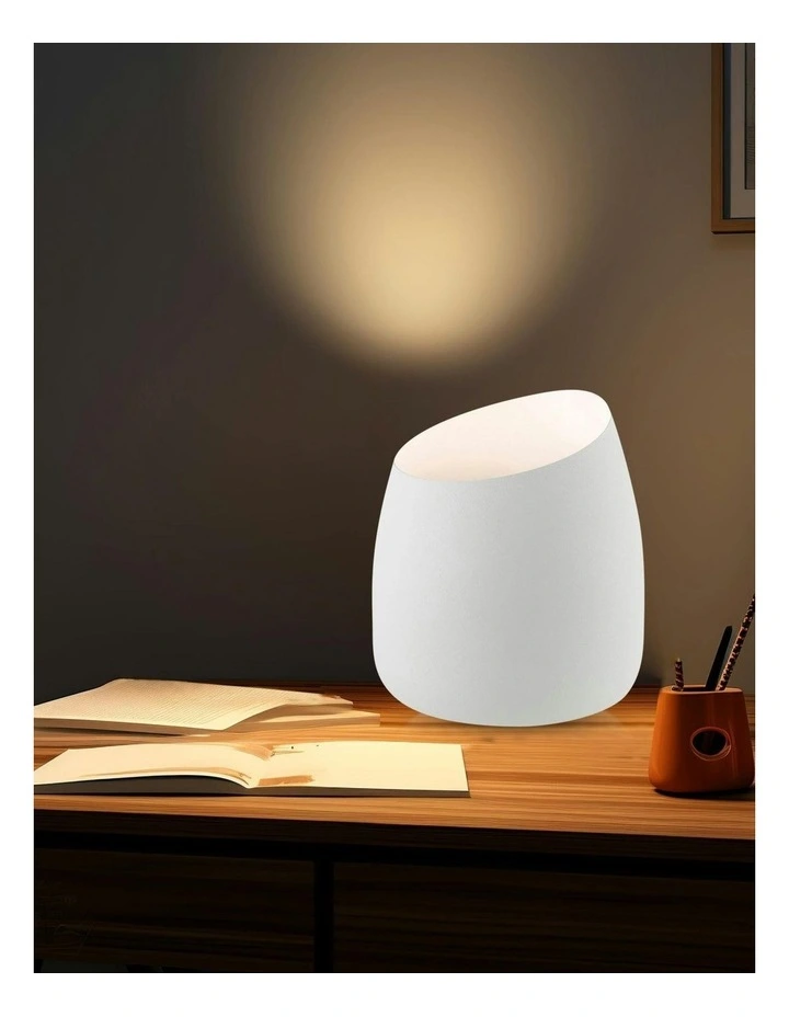 Chester Uplight Table Lamp in White image 6
