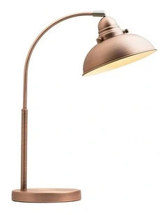 Manor Metal Table Lamp in Antique Copper