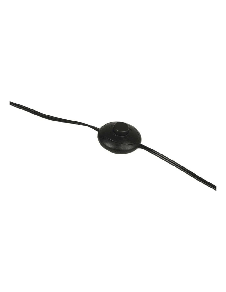 Scandinavian Style Adjustable Floor Lamp in Black image 2