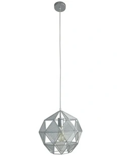 Bolu Pendant Light in Chrome