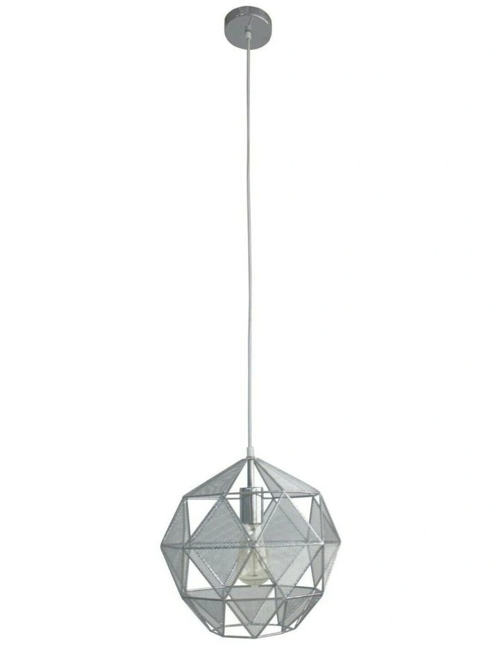 Bolu Pendant Light in Chrome image 1