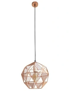 Bolu Pendant Light in Copper