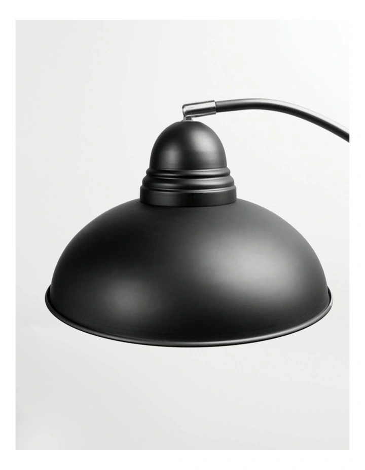 Manor Metal Floor Lamp in Antique Chrome image 3