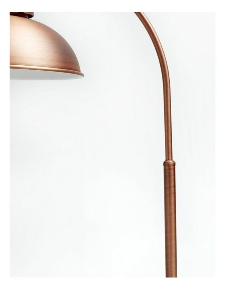 Manor Metal Floor Lamp in Antique Copper image 2