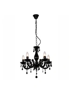 La Spezia Acrylic Chandelier Light Black
