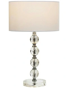 Suzie Acrylic Table Lamp in White