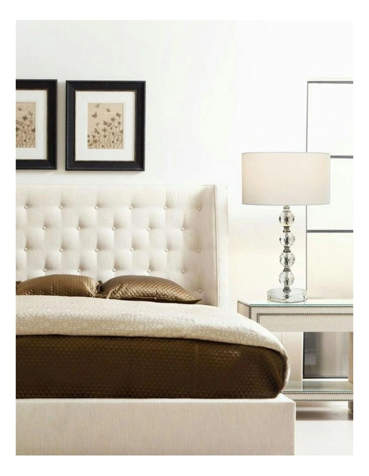 Suzie Acrylic Table Lamp in White image 7