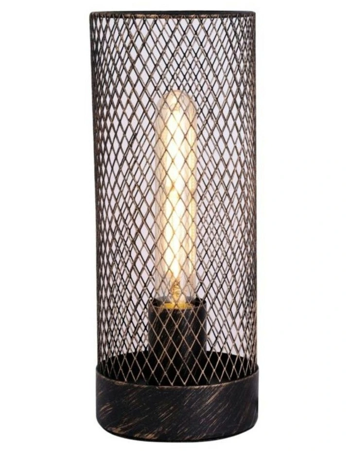 Clara Touch Table Lamp Black LED Globe Included image 1