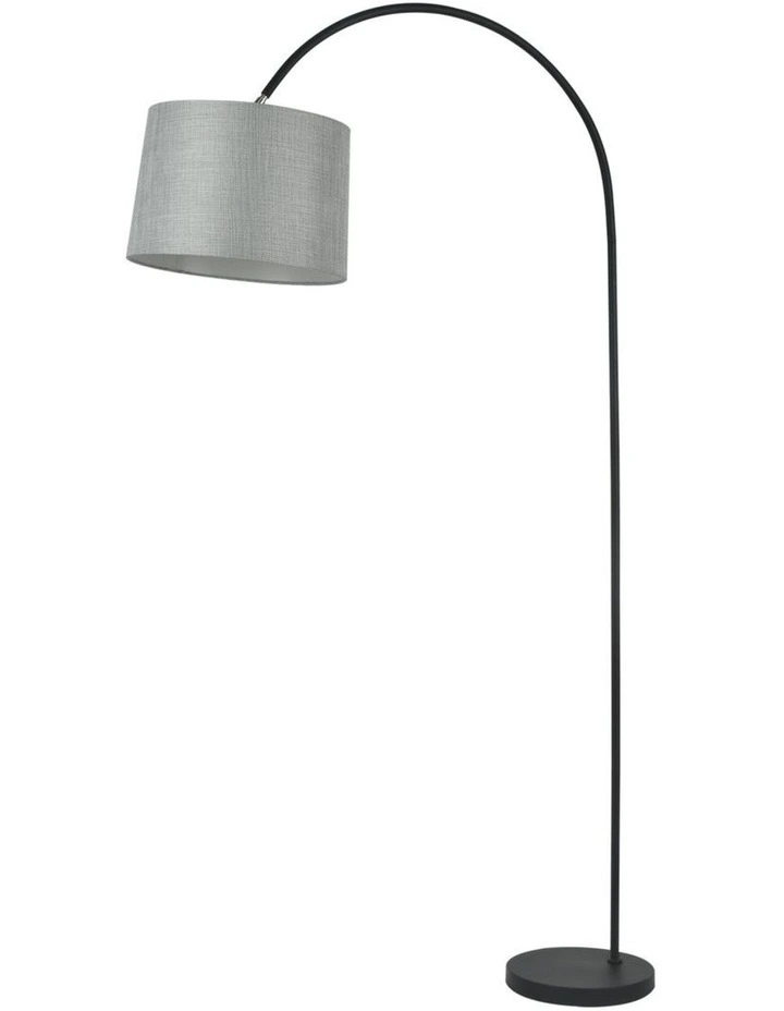 Tanya Arched Floor Lamp in Grey image 1