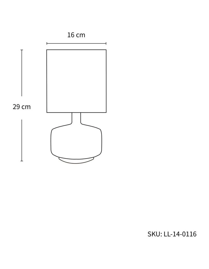 Braid Ceramic Table Lamp Set of 2 image 6