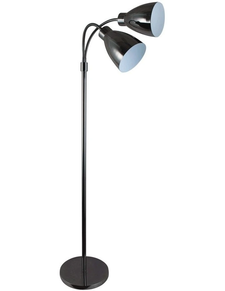 Oriel Lighting Retro Twin Floor Lamp Metal Myer Oriel Lighting Retro Twin Floor Lamp, Retro Floor Lamp Melbourne