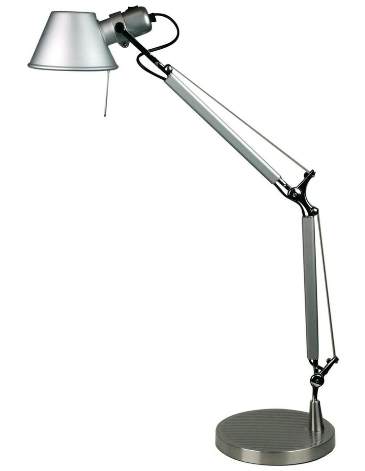 Forma Adjustable Desk Lamp in Silver image 1