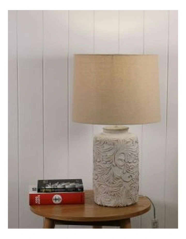 Andorra Table Lamp in White image 2