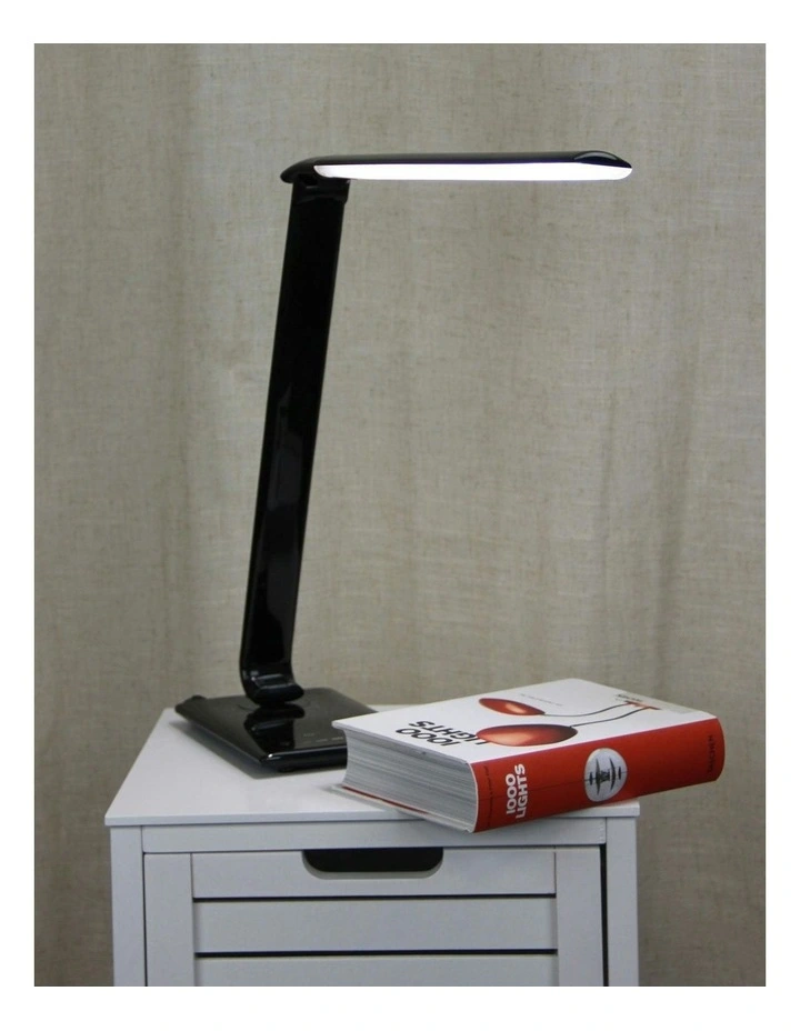 Luke Touch Table Lamp in Black image 2