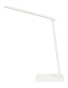 Luke Touch Table Lamp in White