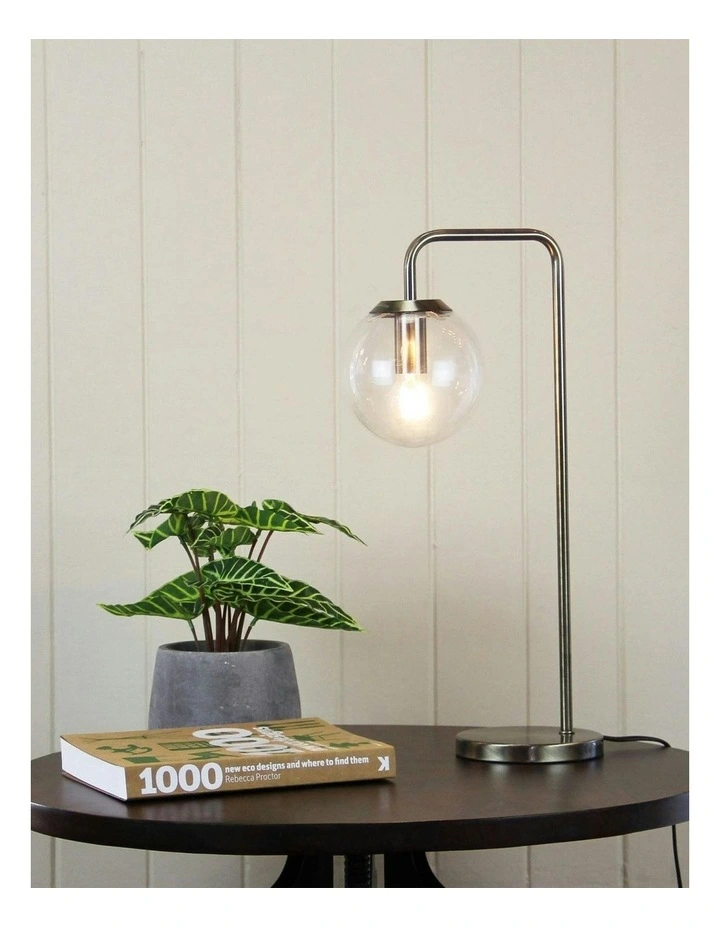 Newton Table Lamp Antique Brass image 4