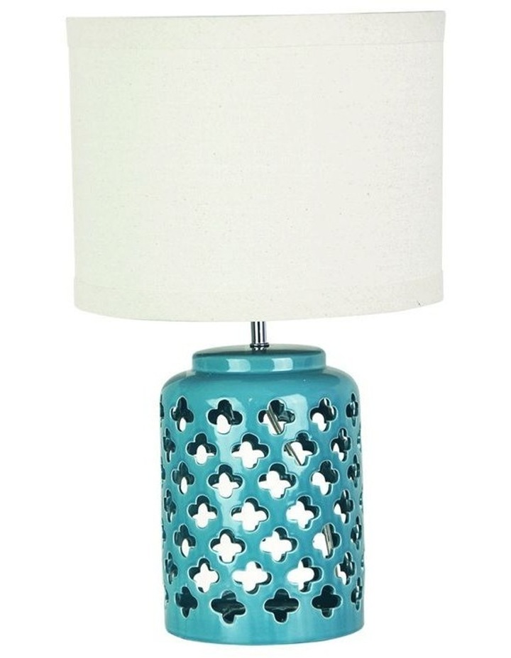 Casbah Moorish Table Lamp Blue