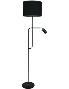 Carmen Floor Lamp With Child in Black