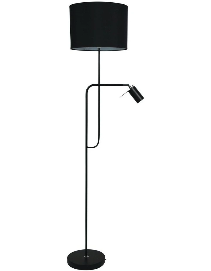 Carmen Floor Lamp With Child in Black image 1