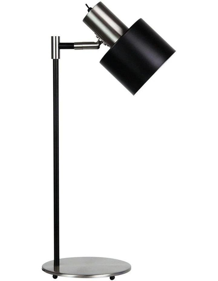 Ari Scandustrial Table Lamp in Brushed Chrome image 1