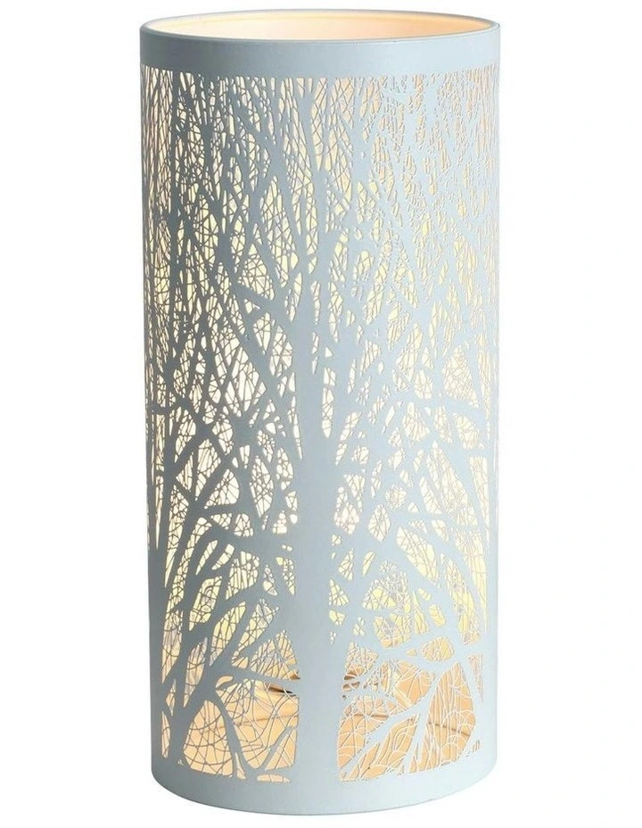 White Forest Table Lamp in White image 2
