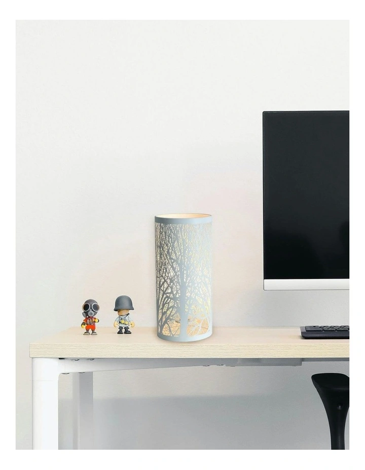 White Forest Table Lamp in White image 3