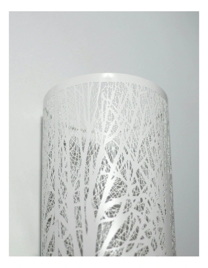 White Forest Table Lamp in White image 6