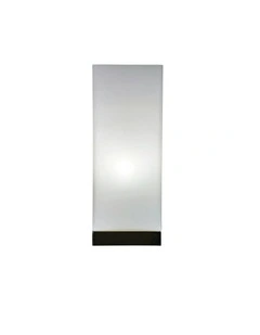 Paro Square Touch Table Lamp in Brushed Chrome