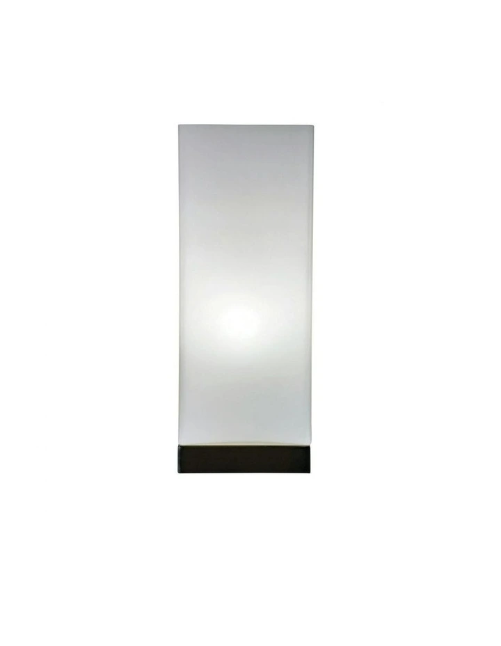 Paro Square Touch Table Lamp in Brushed Chrome image 1