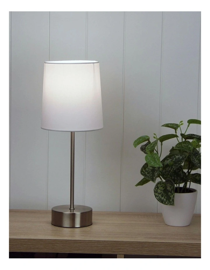 Lancet Touch Table Lamp in White image 2