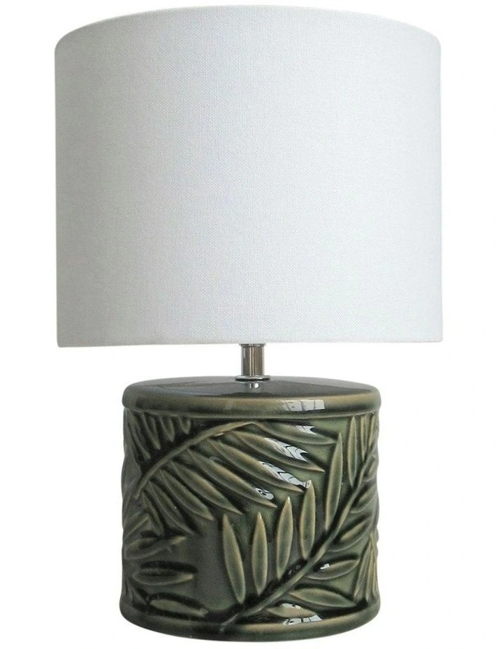 Kai Ceramic Table Lamp in Green image 1
