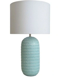 Hurley Ceramic Table Lamp Blue