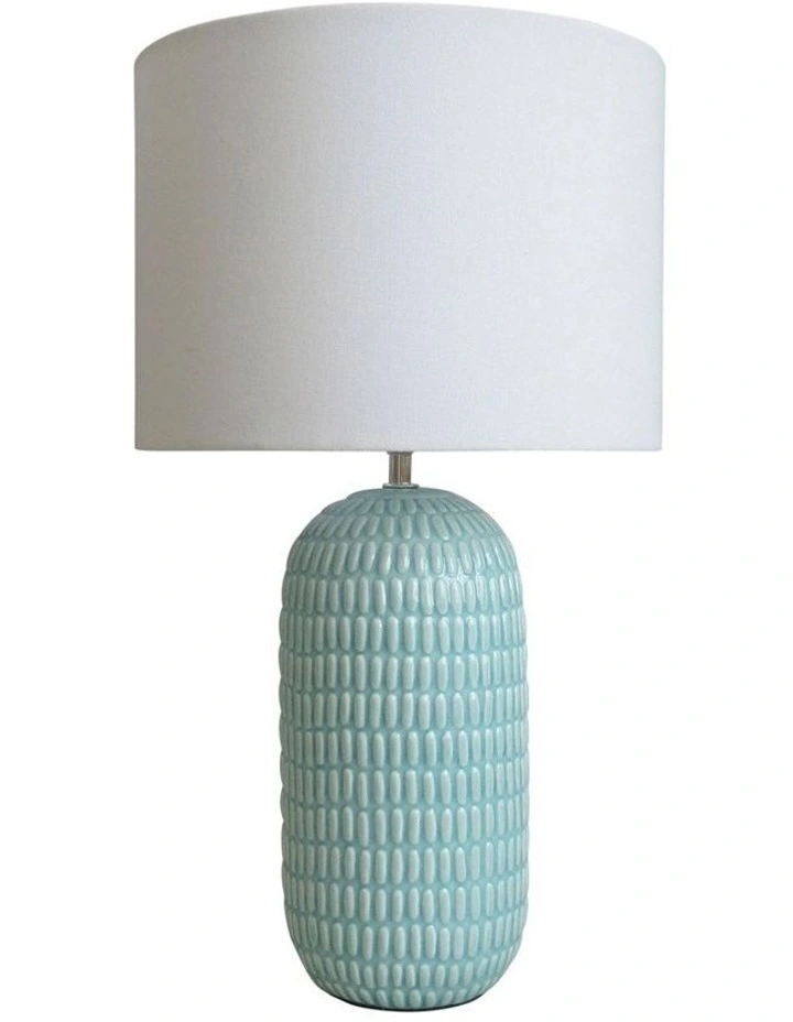 Hurley Ceramic Table Lamp Blue image 1