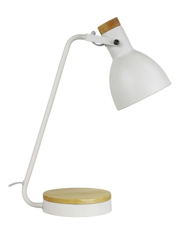 Benny Desk Lamp in White image 1