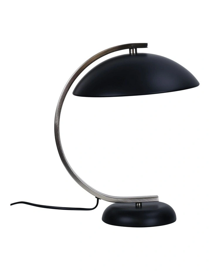 Deco Table Lamp Brushed Chrome image 1