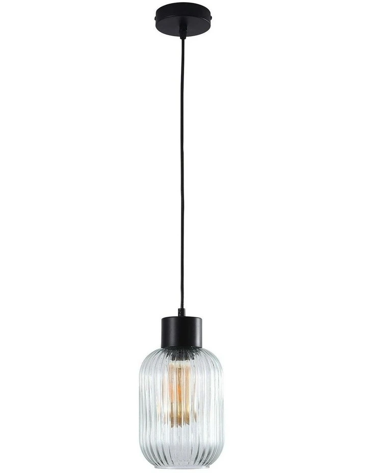 Miller Pendant Light 13cm in Black image 1