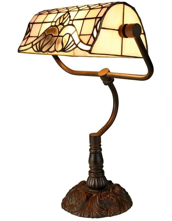 Vienna Bankers Lamp in Bronze image 2