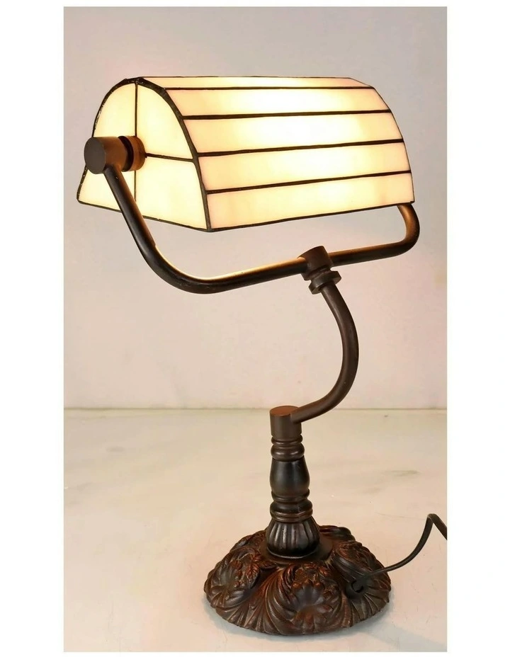 Vienna Bankers Lamp in Bronze image 3