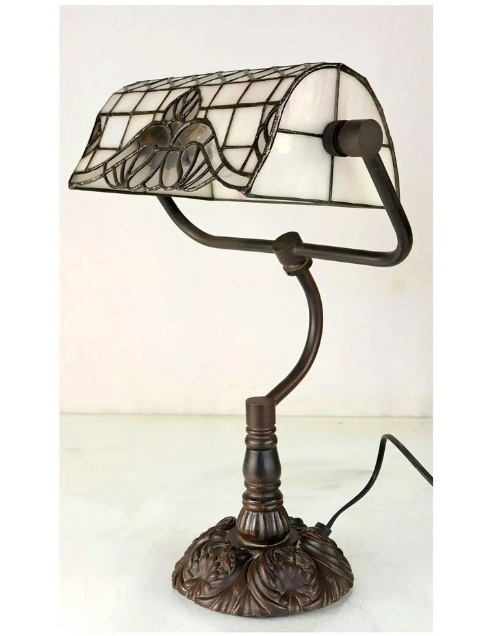 Vienna Bankers Lamp in Bronze image 4