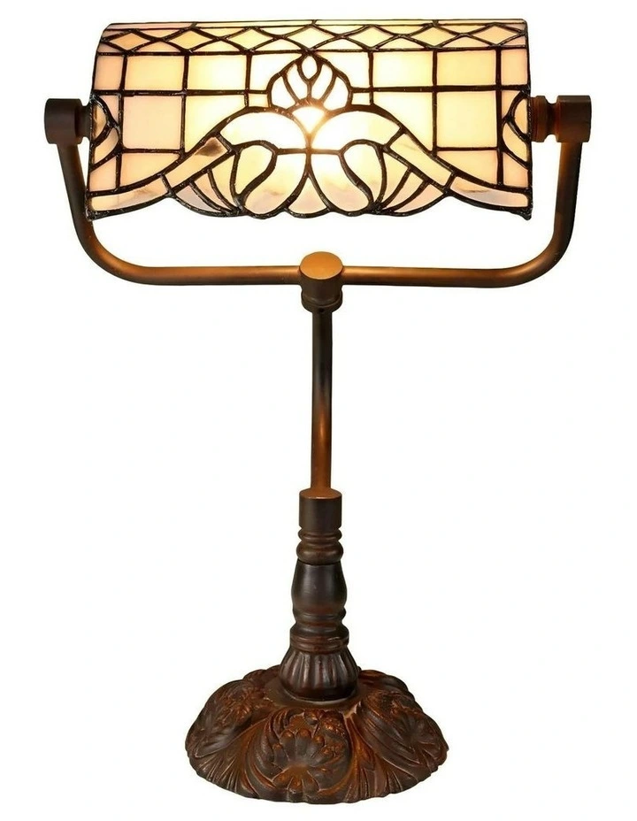 Vienna Bankers Lamp in Bronze image 5