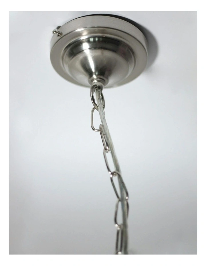 Beata Chandelier Light in Grey image 5