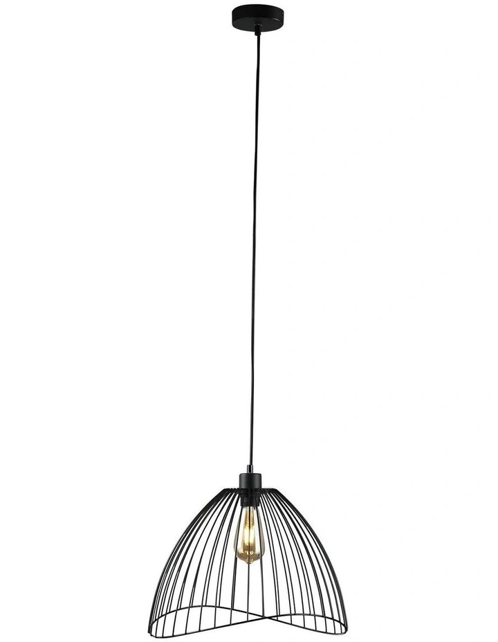 Gloria Pendant Light in Black image 1